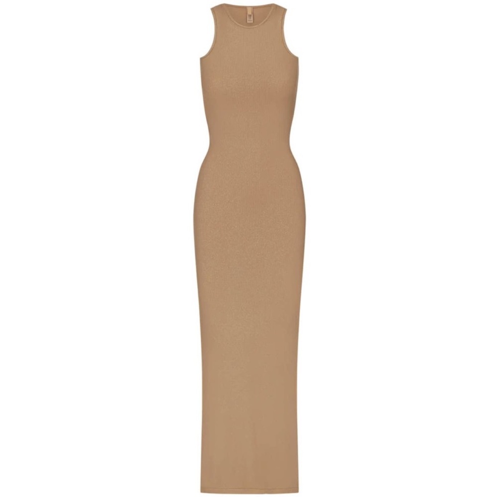 SKIMS SOFT LOUNGE SHIMMER RACERBACK DRESS - Picture 3 of 4